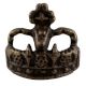 Antique Crown Iron Dresser Knob